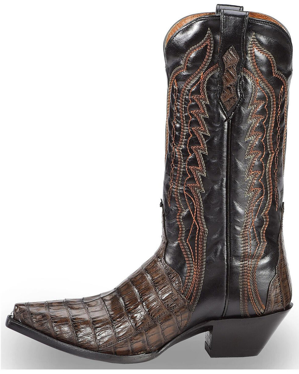 Women's New Leather Cowgirl Western Biker Boots Snip Brown Chocolate Sale